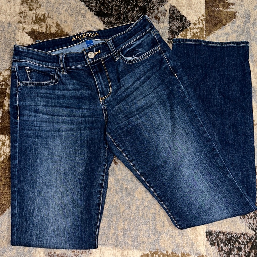 Arizona Jean Co Straight Leg Jeans